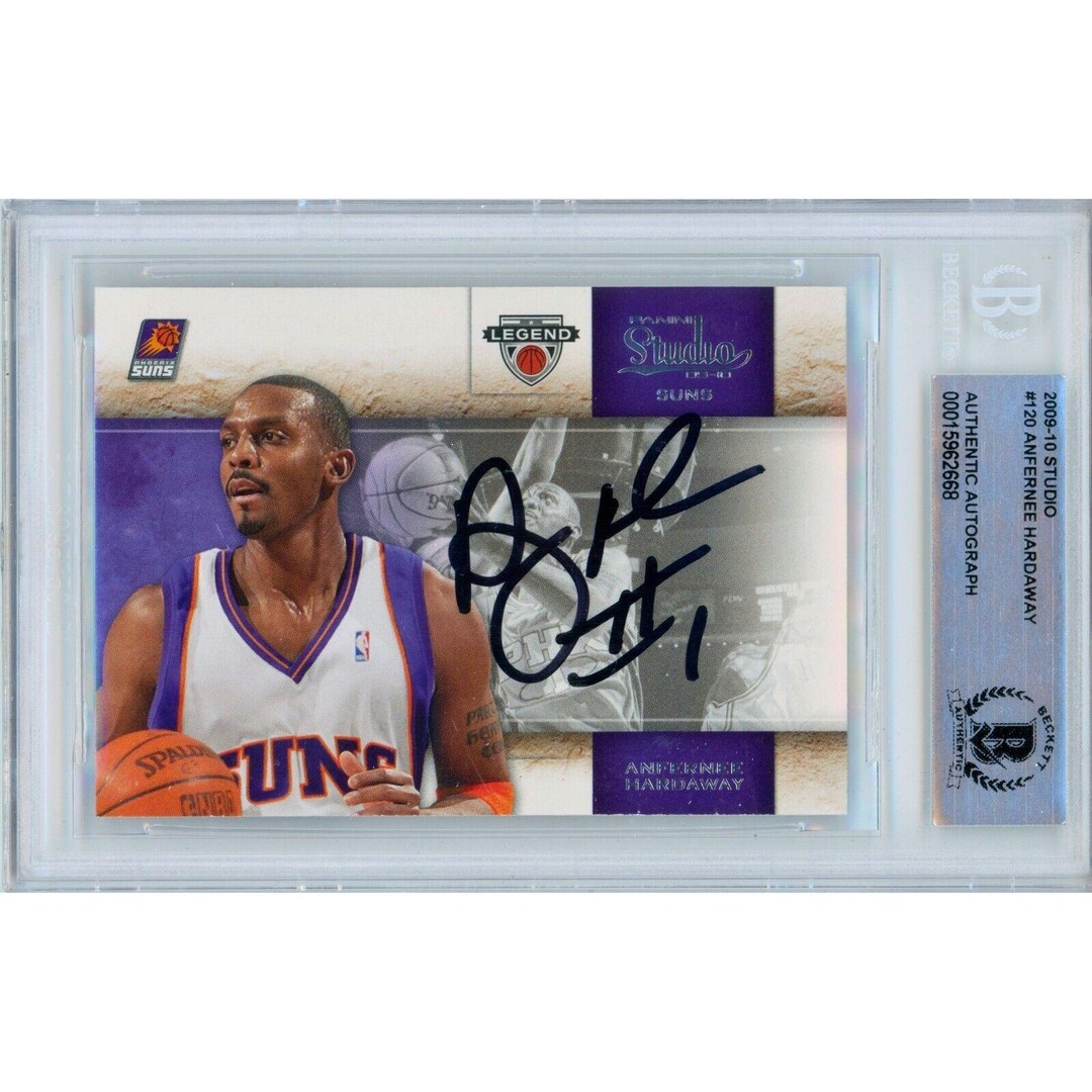 Maillot De Basket Blanc Penny Hardaway – Phoenix, Signé, Authentifié Beckett, Taille XL