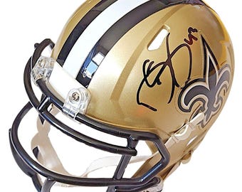 Darren Sproles Signed New Orleans Saints Riddell Mini Helmet Beckett BAS Exact Photo Proof Autographed NFL Memorabilia Gift