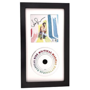 Jason Mraz Autographed Mystical Magical Rhythmical Radical Ride CD Insert Framed Beckett BAS COA