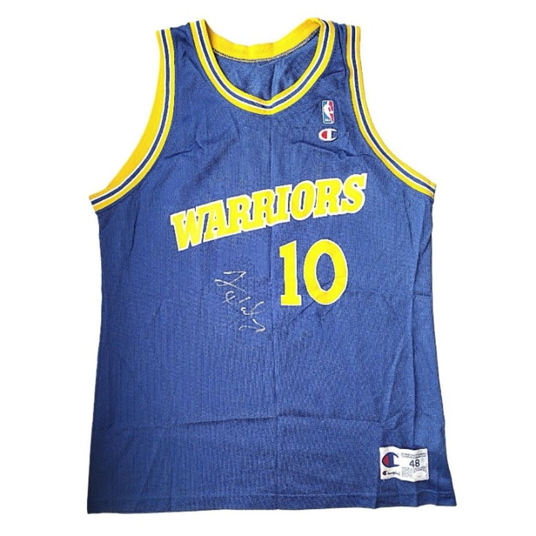 Tim Hardaway Sr. Autographed Golden State Warriors Pro Style Jersey JSA -  Got Memorabilia