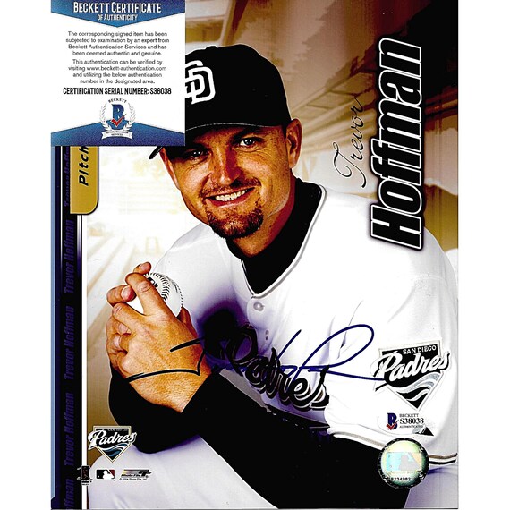 Trevor hoffman hotsell autographed baseball