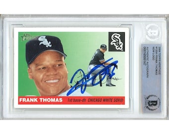 フランク・トーマス直筆サイン入りMLBシカゴ・ホワイトソックス