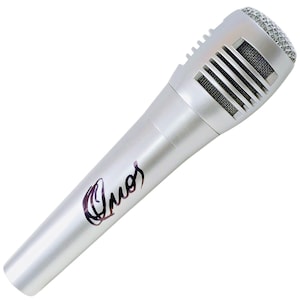 Omos Signed Pyle Microphone WWE Proof Wrestling Autograph Memorabilia