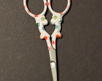 Polka Dots Scissors by Dinky-Dyes