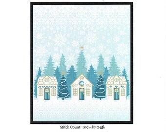 CHRISTMAS SNOW FUN Shannon Christine Designs Counted Cross Stitch ...
