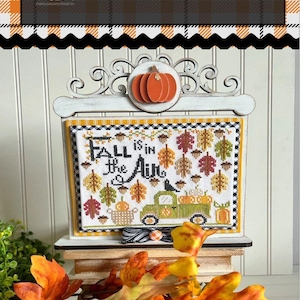 Fall Is In The Air - By Stitching with the Housewives - Cross Stitch Pattern