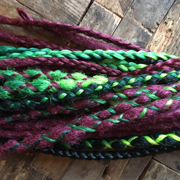NEW Poison Ivy inspired Synthetic Dreadlocks * single ended *