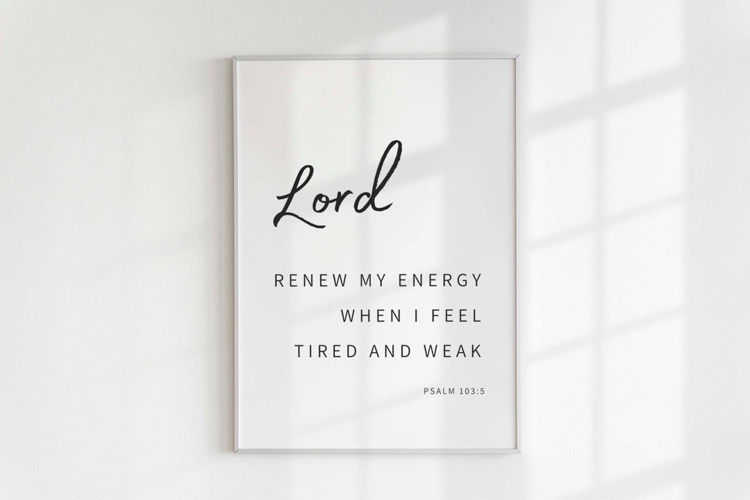 Bible Verse Wall Art, Minimalist Aesthetic, Room Decor, Bible Quotes ...