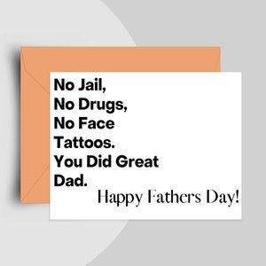 Grappige vadersdagkaart | Cadeaus voor papa | Grappige kaart | Leuke kaart | Vaderdagcadeau