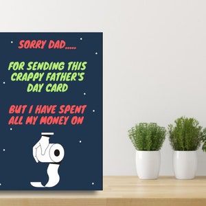 Vaderdagkaart, vader, opa, grappig schattig, quarantainekaart