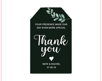 Wedding Favor Tag, Thank You Tag, Baby Shower, Thank You Gift