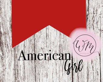 Marlboro Logo American Girl PNG cut file