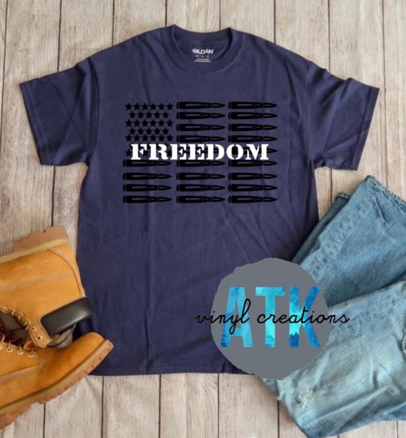 Download Bullet Flag Freedom SVG Digital Download PNG | Etsy