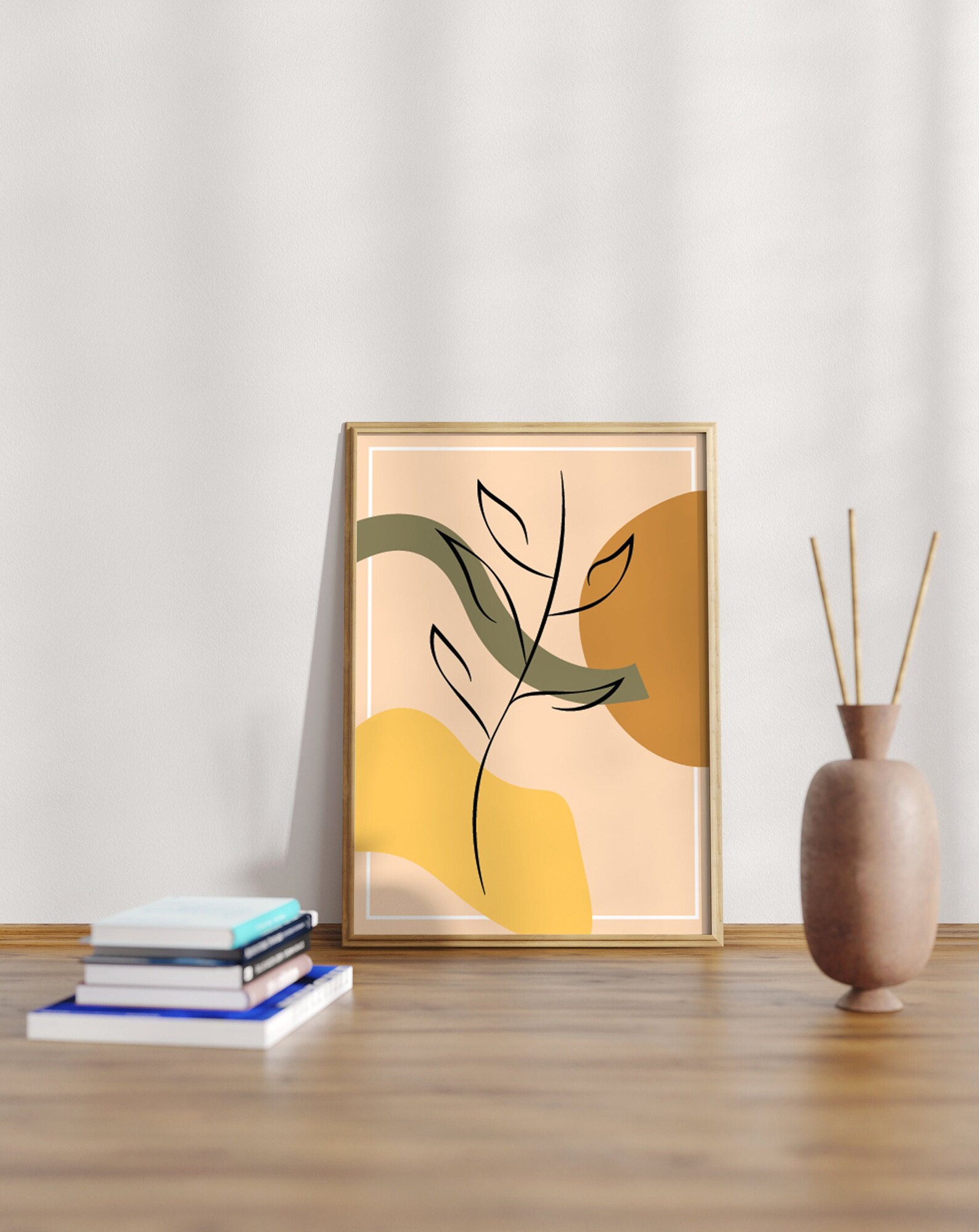 Minimalistic Boho Vibe Wall Art Digital Print Instant Etsy