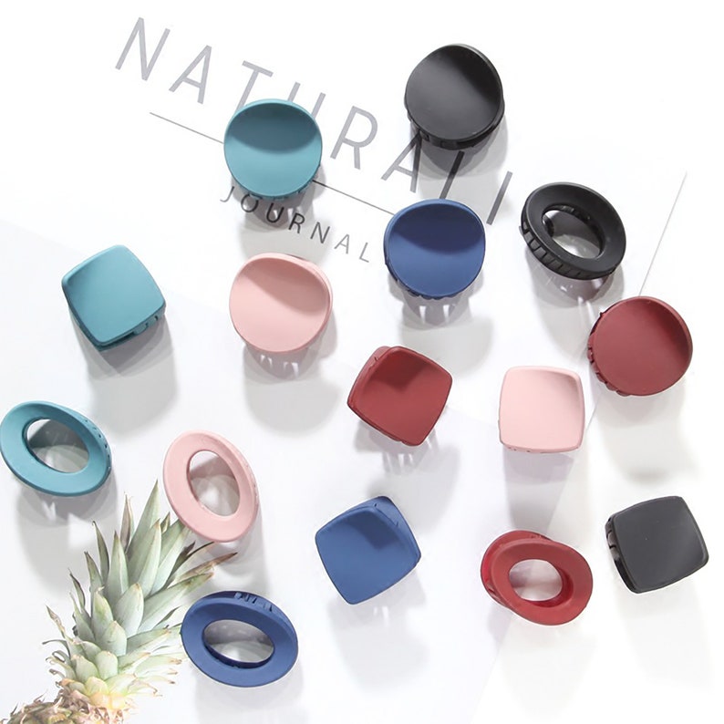 2 Pack Small Hair Claws Cute Hair Claws Korean Hairpin Etsy