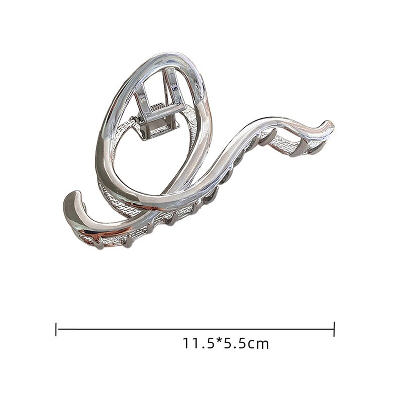 1 Pack Irregular Hair Claw Metal Hair Claws Large Hair Etsy