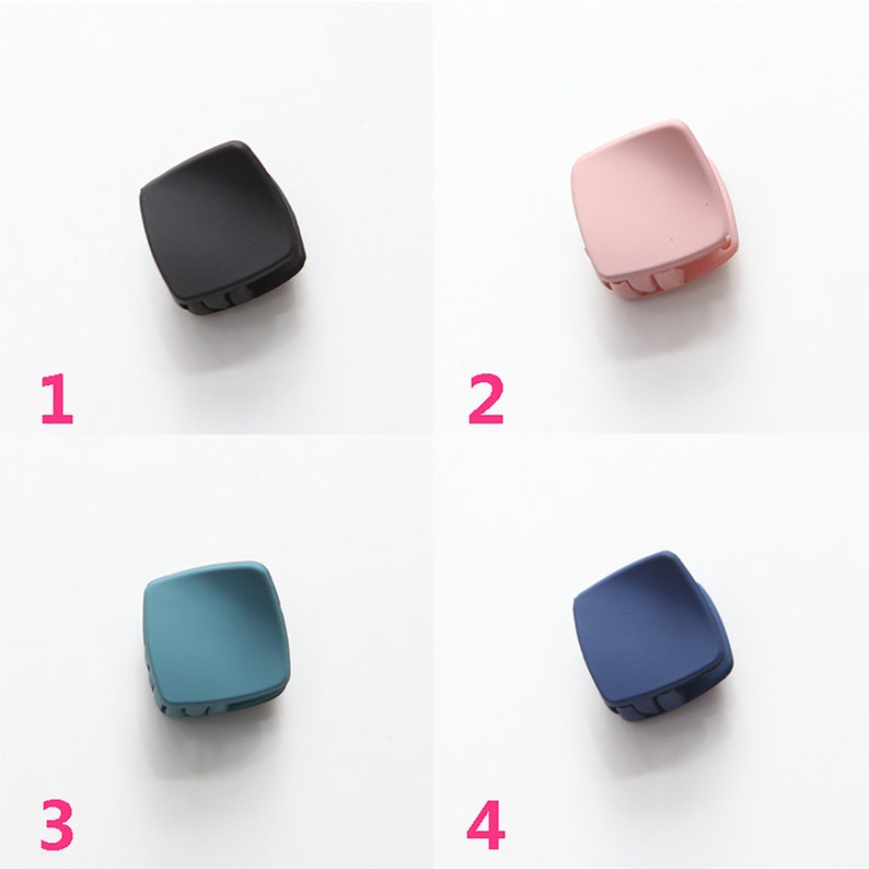 2 Pack Small Hair Claws Cute Hair Claws Korean Hairpin Etsy