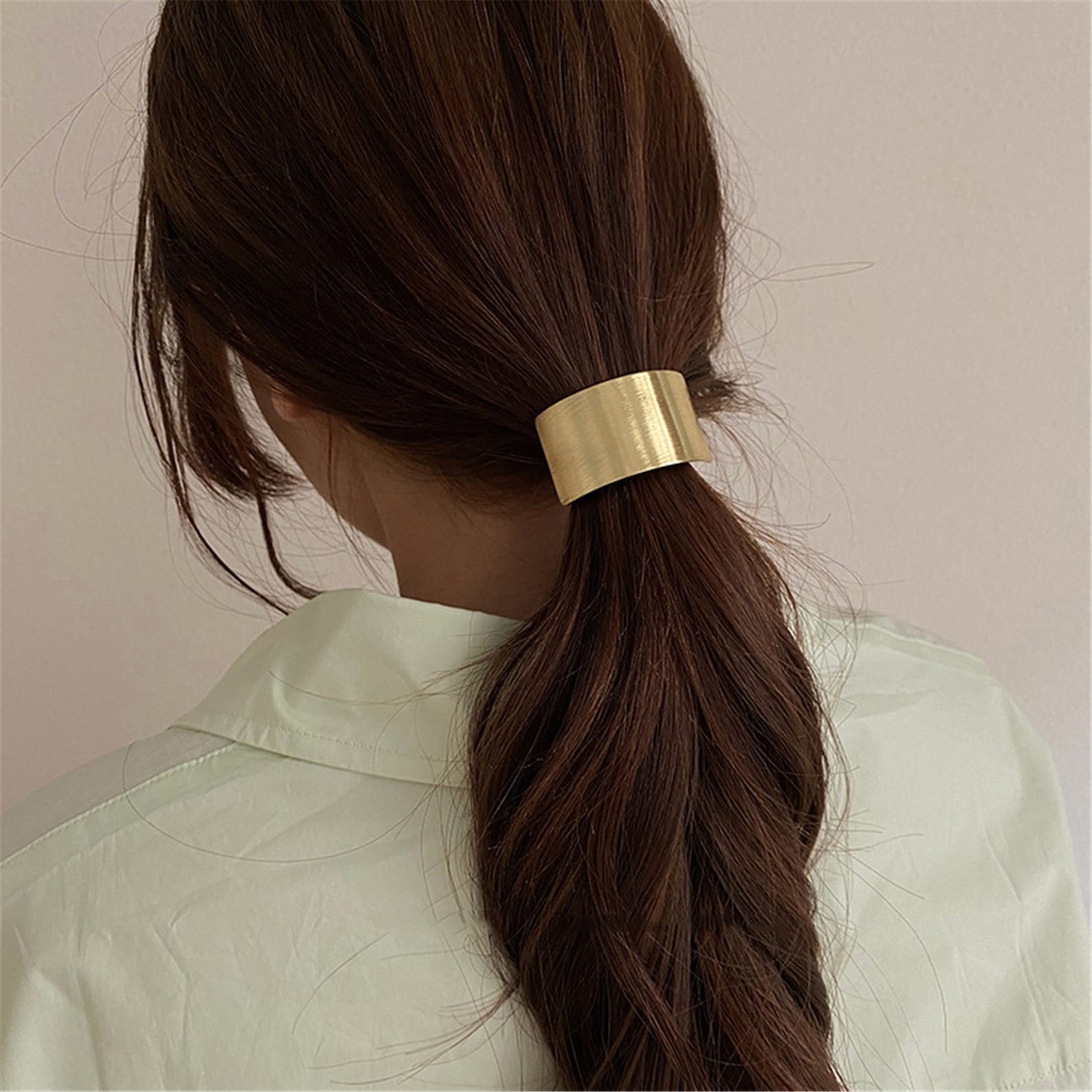 1 Pc Metal Hair Ties Luxury Hair Ties Hair Band Designer Etsy