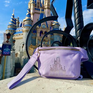 Magical Castle 100 Celebration Fanny Pack Platinum Anniversary Belt Bag