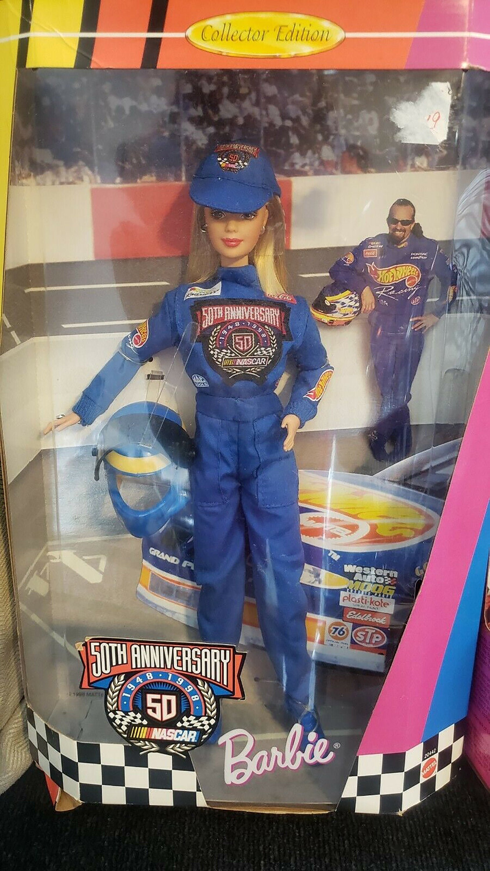 Nascar 50th Anniversary NIB Barbie Doll 1998 | Etsy