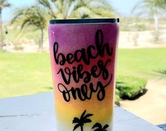 Sunset Beach Tumbler