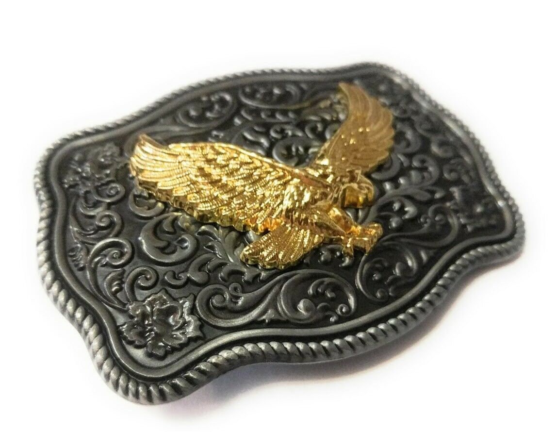 Soaring Eagle Belt Buckle Vintage Country Western
