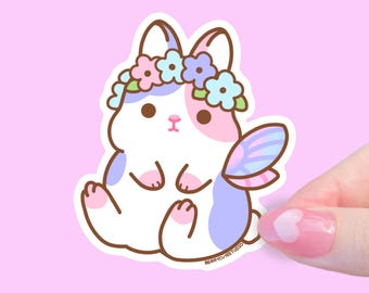 Fairy Rabbit Vinyl Sticker