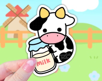 Koe' (bull) geometrische muursticker. Strakke lijnen