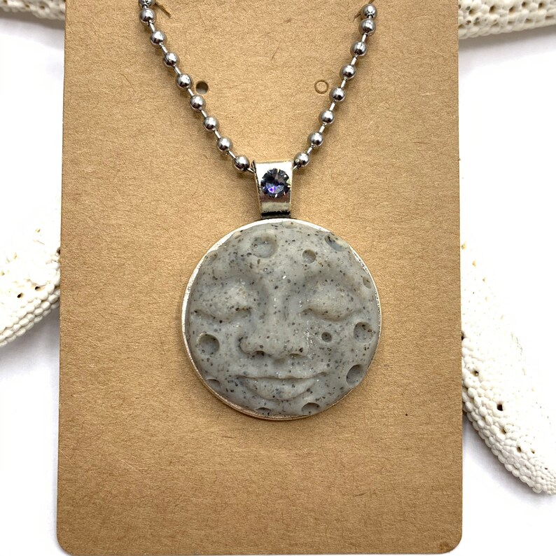 Man in the moon pendant Clearance