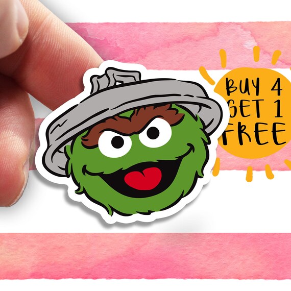 Cartoon Oscar Sticker Funky Stickers Laptop Stickers Aesthetic Etsy
