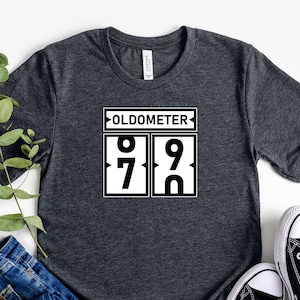 70th Oldometer Birthday Shirt, 70th Birthday Gift, Pedal To The Metal, 70 Years Old, Seventieth Birthday, Womens Shirt, 70's Birthday Shirt