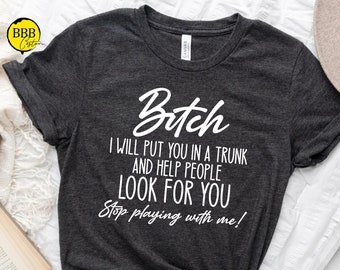 Funny Feminist Graphic T-Shirt: Sarcastic Women's Humor Tee