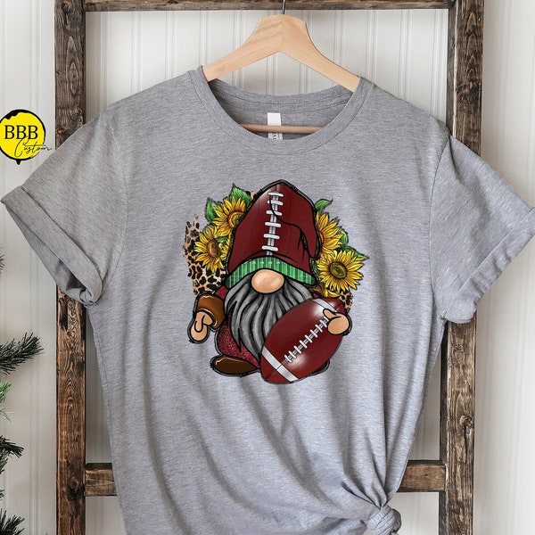 Football Gnome Shirt, Football Shirt, Thanksgiving Family Shirt, Thankful Shirt, Autumn Shirt, Fall Gnomes Shirt, Thanksgiving Gnomes
