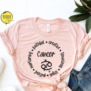 Cancer Zodiac Shirt: Astrology Birthday Gift