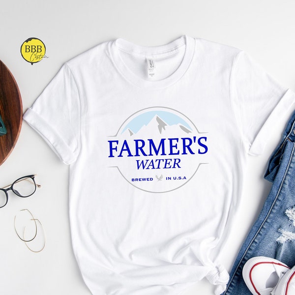 Farmers Water Shirt, Farmer Shirt, Agriculture Shirt, Farmer Gifts,  Farm Shirt, American Farmer Shirt, Cow Lover Gift,  Farm Lover Gift Tee