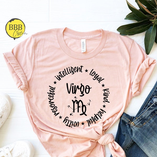 Virgo Shirt, Zodiac Shirt, Astrology Shirt, Virgo Gift, Virgo Zodiac Shirt, Virgo Birthday Gift, Virgo Zodiac Sign, September Birthday Sihrt