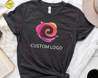 Custom Logo Shirt, Your Logo Shirt, Company Logo Shirt, Your Text Here Tee, Personalized Shirt, Customized Shirt, Personalized Logo Shirt