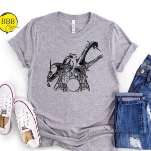 Octopus Drummer T-Shirt: Music Lover Gift