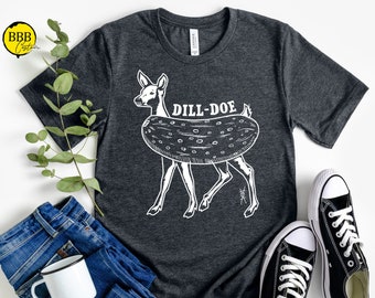 Dill-Doe Shirt, Funny Shirt, Inappropriate Shirt, Mens Shirt, Funny Mens Shirt, Party Shirt, Naughty Shirt, Reindeer Sher, Cute Shirt