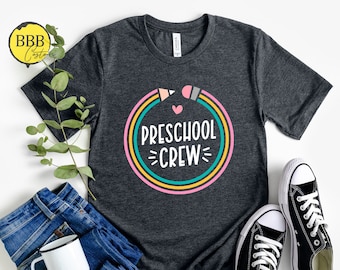 Preschool Crew Shirt: Teacher Team T-Shirt