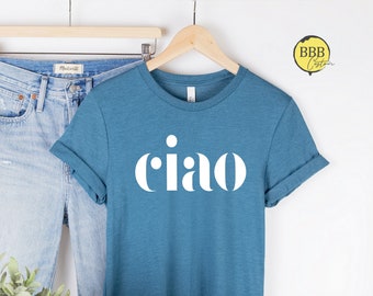 Ciao Bella Italy Tee: Italian Travel Shirt