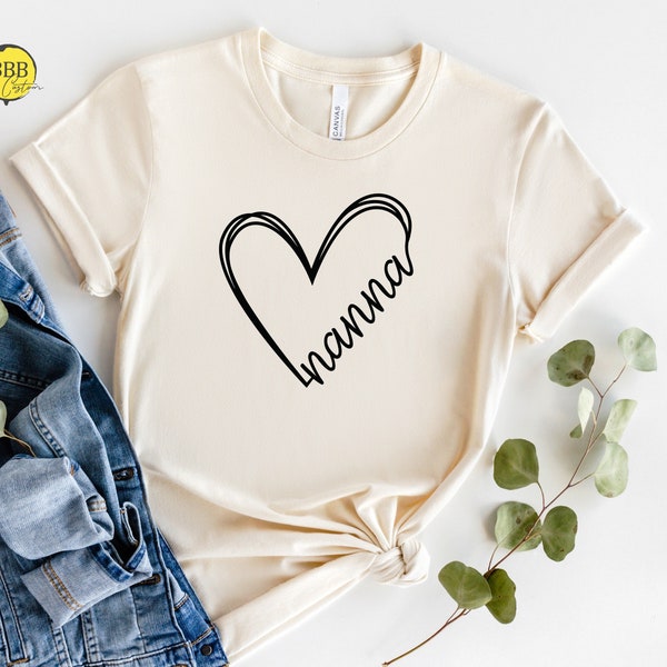 Nanna Shirt, Grandma Shirt, Nana Gift, Nana Shirt, Mothers Day Shirt, Cool Grandma Shirt, Cute Grandma Shirt, New Grandma Shirt,Granny Shirt