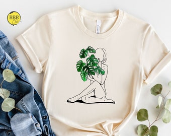 Plant Lady Shirt, Plant Lover Shirt, A Wild Flower T-Shirt, Mothers Day Shirt, Flower Shirts, Crazy Plant Lady, Funny Plant Shirt,Plant Mama