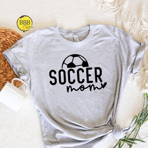 Soccer Mom Shirt, Gifts for Mom, Birthday Gifts for Her, Cute Mama Shirt, Soccer Mom T-Shirt,Mom Gift,Cute Soccer Shirt,Soccer Lover T-Shirt