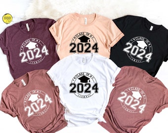 Graduation 2024 Shirt, Class Of 2024 Shirt, 2024 Graduation Shirt, Graduation Shirt, Back to School Shirt, School Tee, College Student Shirt