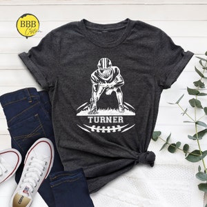 Custom Football Shirt, Football Season shirt, Game Day Shirt, Football Mom T-Shirt, Football Fan Gift, Personalized Football Shirt