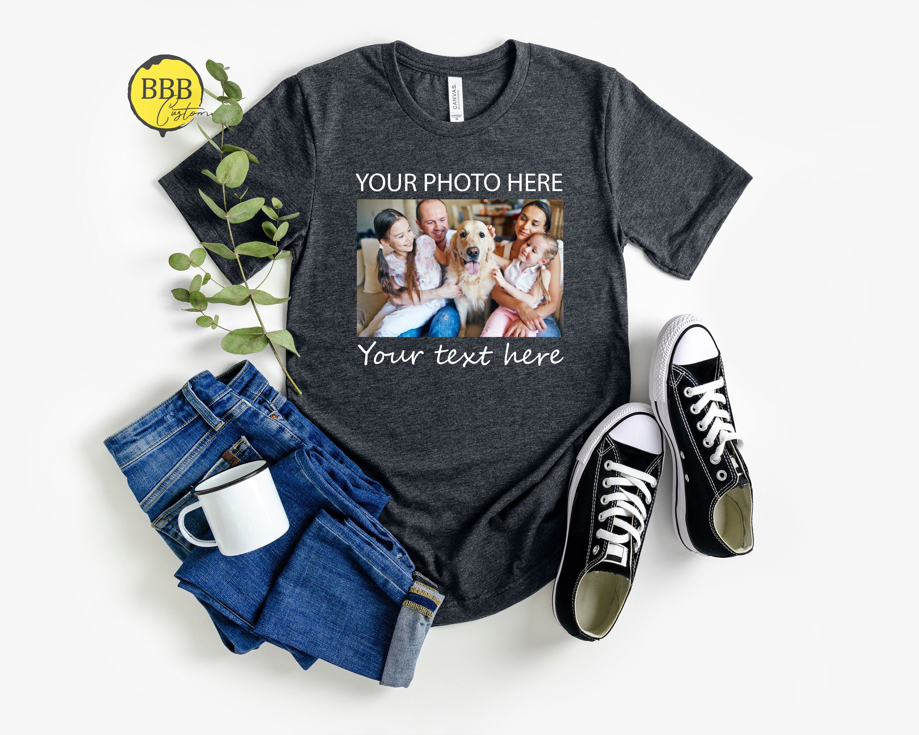 Custom Photo T-shirt, Custom Shirt, Custom Picture T-shirt