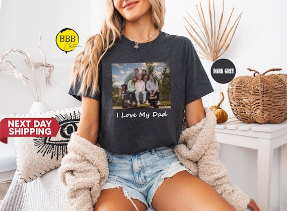 Custom Photo Shirt, Personalized Picture Tee, Family Gifts