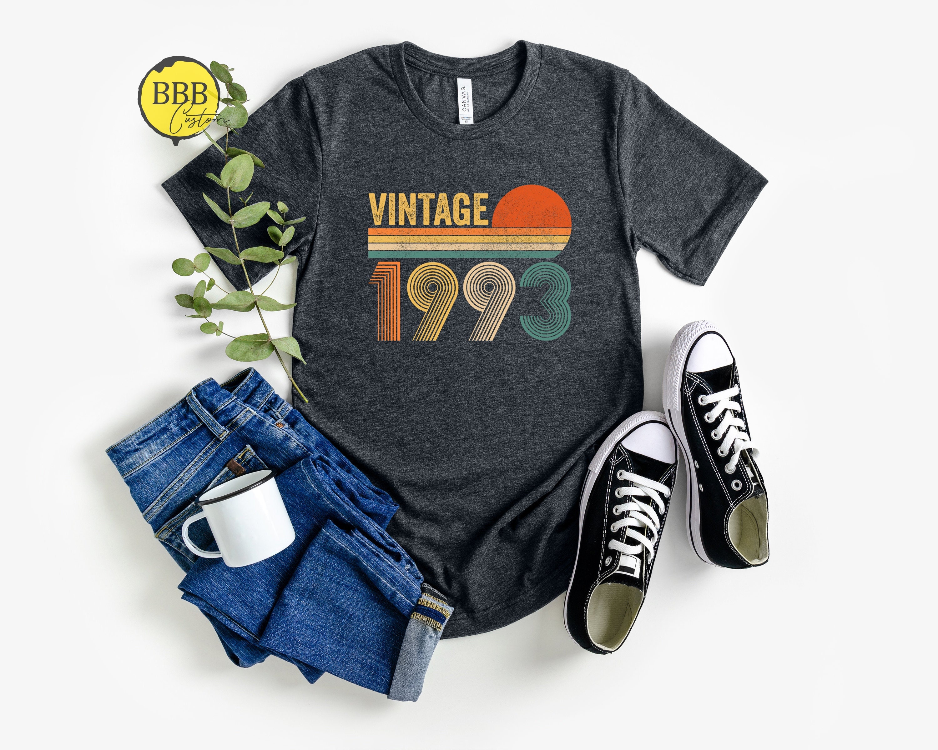 Vintage 1993 Retro Shirt, 30th Birthday, 30th Birthday Gift, 30th Birthday Party