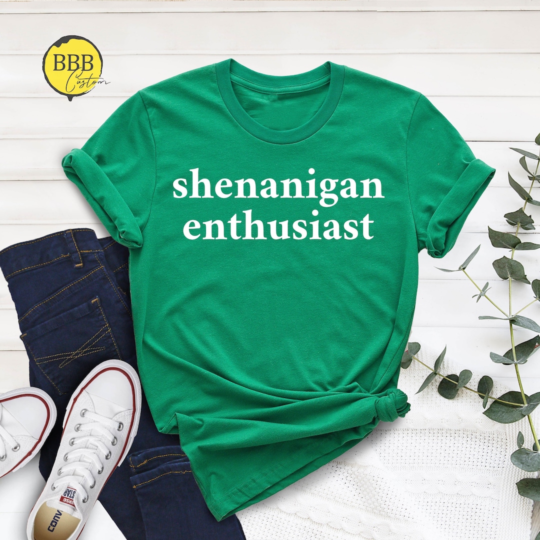 Shenanigan Enthusiast Unisex Crew Tee, Shenanigans Men's and Women's